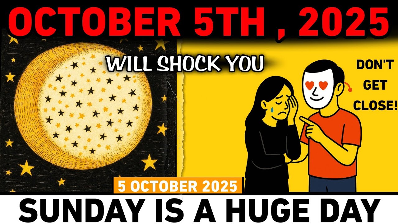 SUPER MOON October 5, 2025 🌕 | 5 Fated Events That Will Transform Your Life Forever