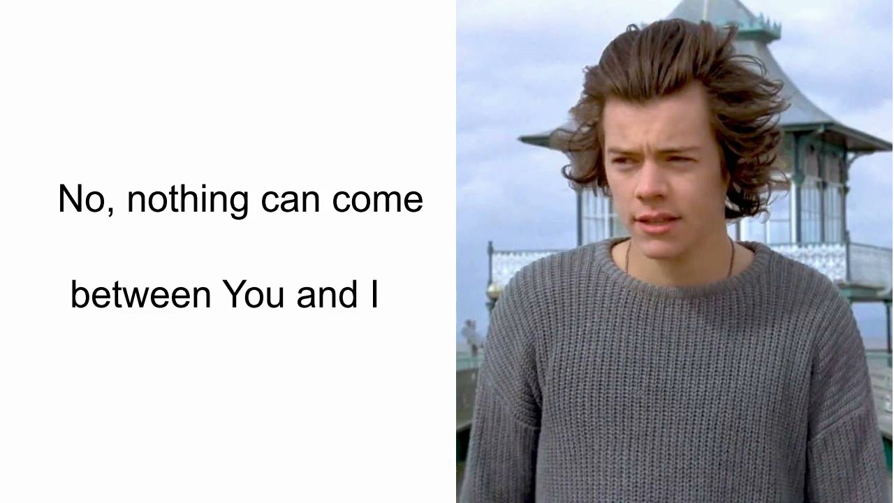One direction You and I lyrics