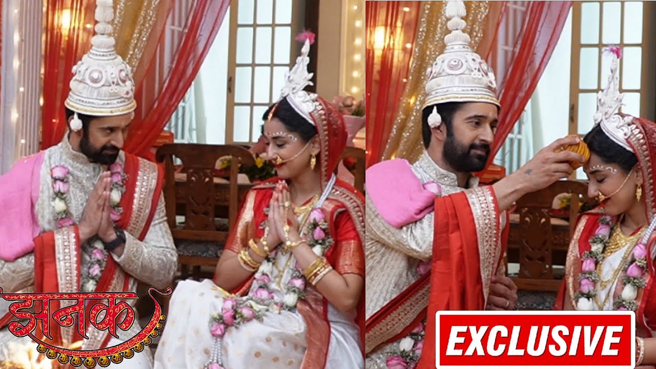 Jhanak | Rishi na jhanak के mang  में सिंदूर भर दिया। Latest episode| on location | | Riya | Rajveer
