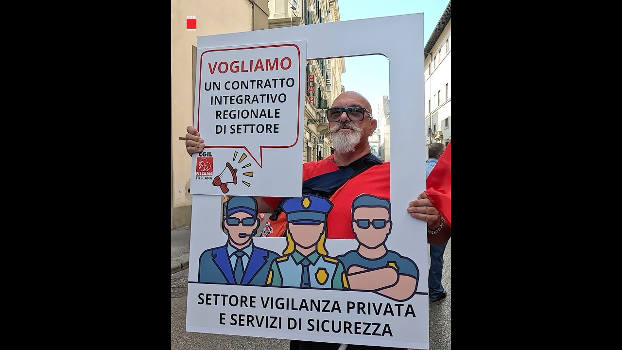 Vigilanza privata, sciopero e presidio regionale a Firenze