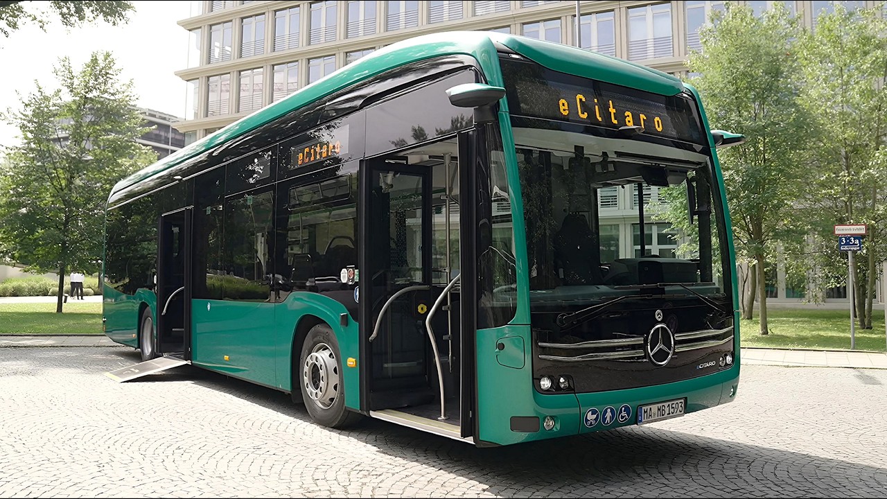 Новый Mercedes eCitaro (2026) — встречайте лучший городской автобус Европы!