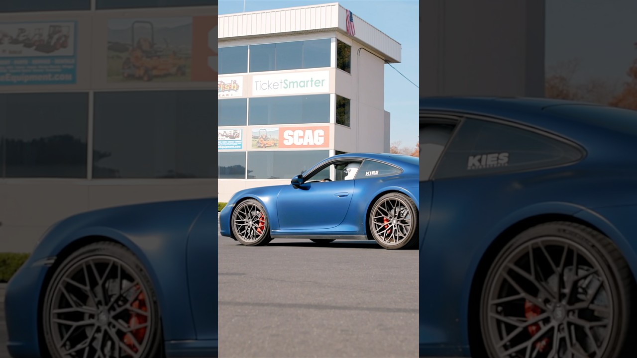 The PORSCHE 992 911 hits the track with an E85 TUNE and TRANSMISSION FLASH #Kies