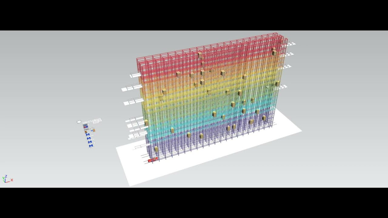 2.4 141-foot-tall warehouse (long video)