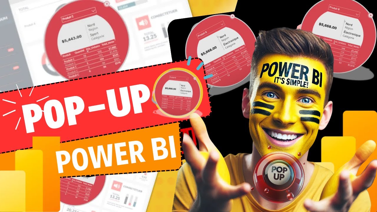 🎯 Créez une Pop-Up Interactive dans Power BI en Quelques Minutes ! 🚀