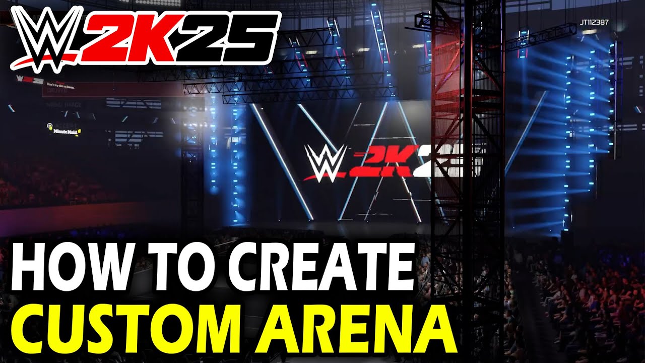Как создать собственную арену в WWE 2k25