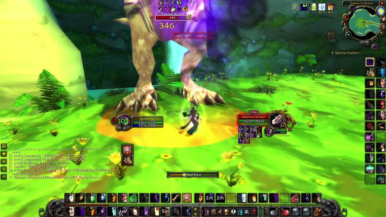 SoD - Shadow Priest Solo Princess farm! Lets get Epic dagger
