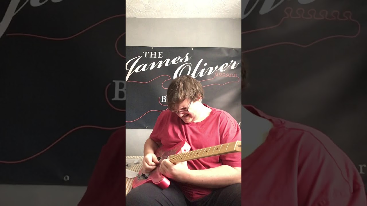 Dwight Pullen lets all go wild tonight guitar solo by James Oliver