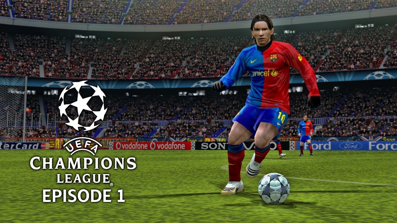 PES 6 - UEFA Champions League 08/09 Episode 1!