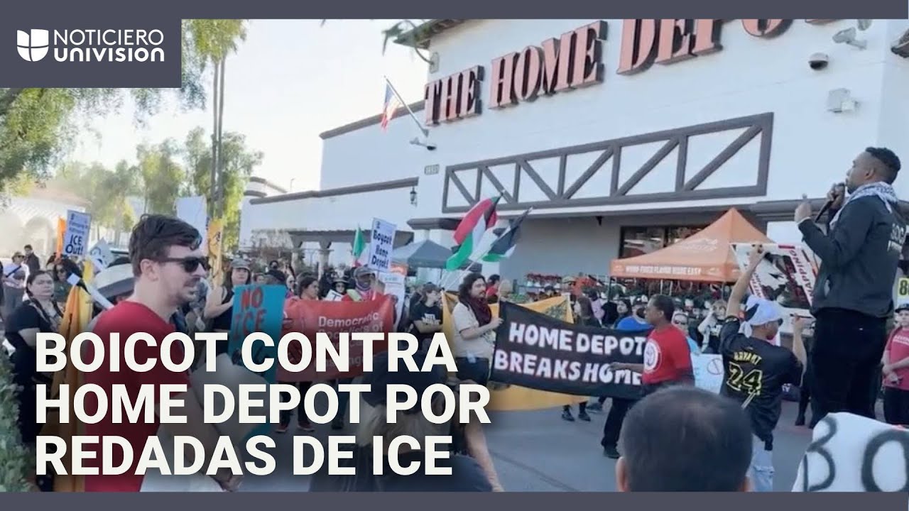 Boicot contra Home Depot en California: activistas rechazan redadas de ICE en las tiendas