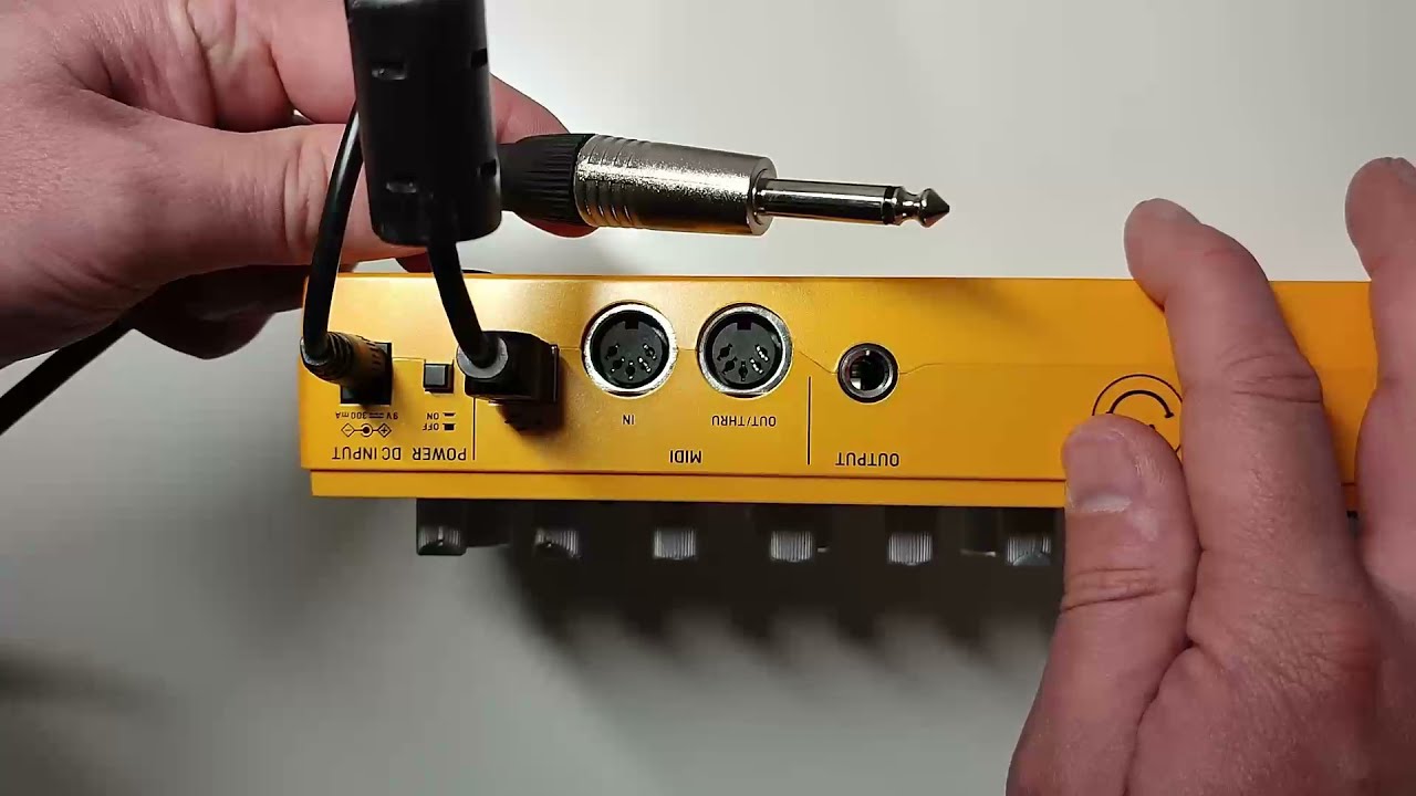 How to record the Behringer TD-3 into Reaper