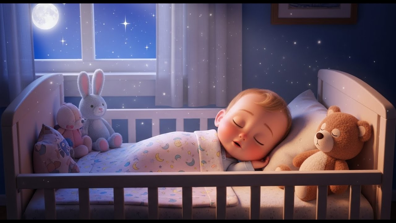 Bedtime Routine Lullabies 🌙✨ | Calm Sleep Songs for Babies & Toddlers – Baby Giggles TV
