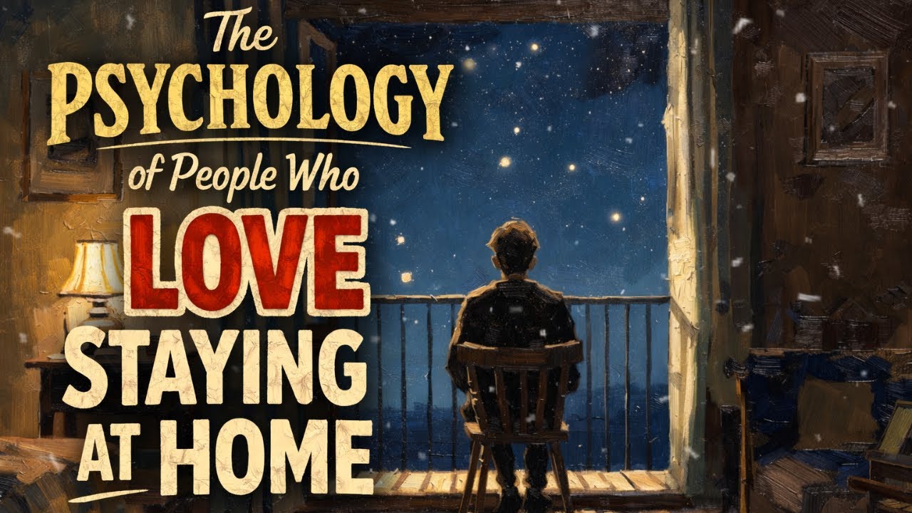 The Psychology of People Who Love Staying At Home