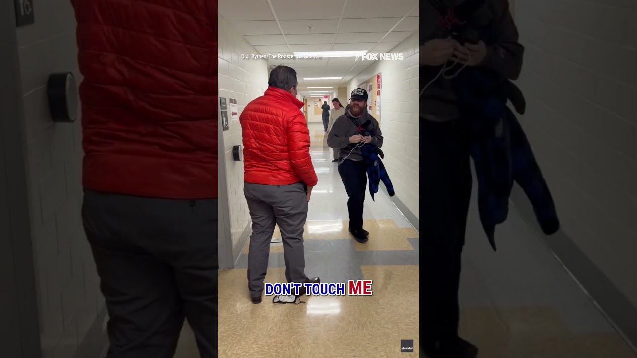 CAMPUS CHAOS: Professor caught beating journalist to ground #foxnews #news #us #fox