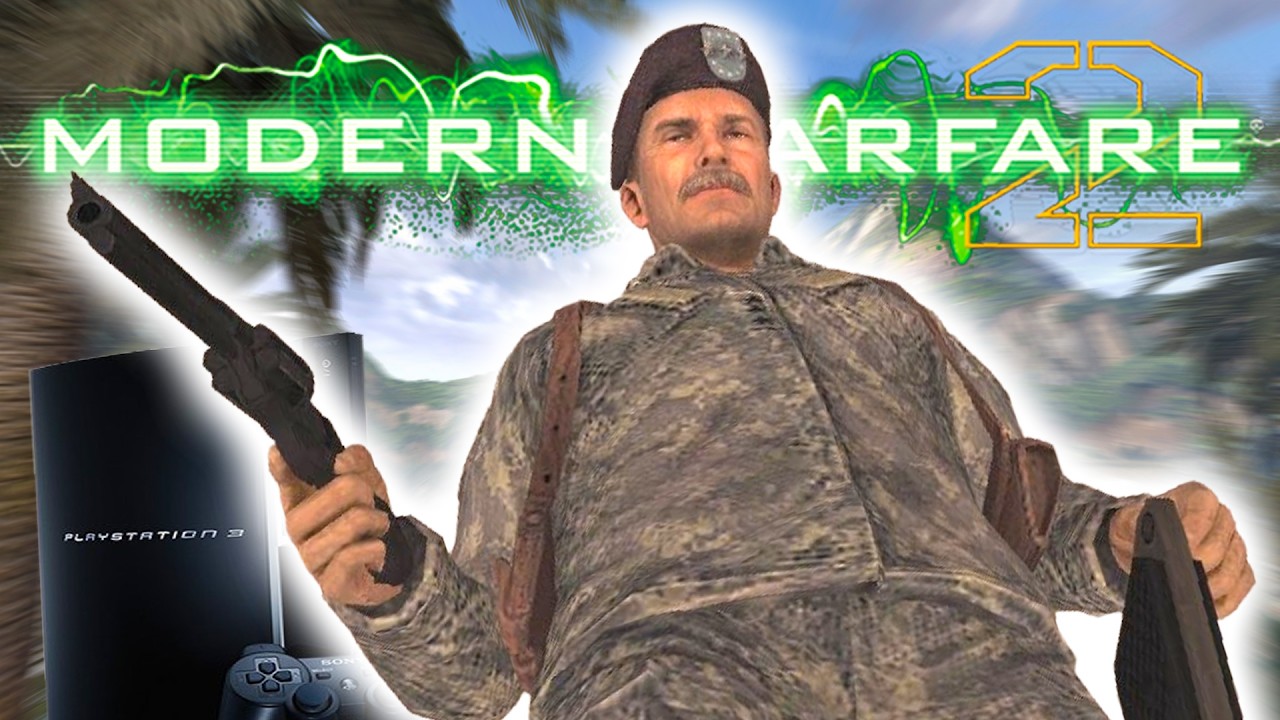 Playing MW2 on the PS3 for the FIRST TIME!