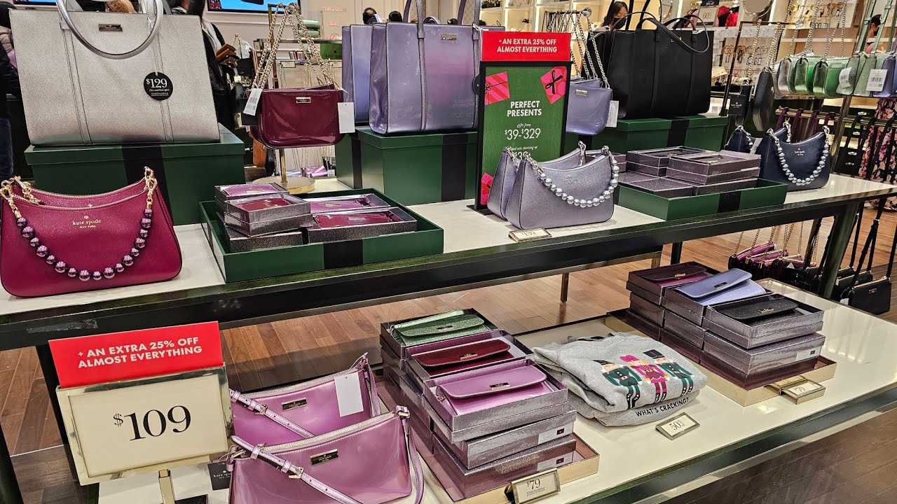 NEWEST❤️KATE SAPDE OUTLET~ UP TO 70% OFF PLUS 25% MORE~ BAGS~ WALLETS & MORE👜