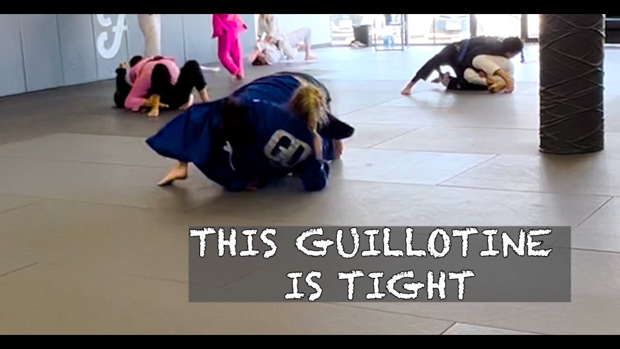 LITTLE BRITTANY CHALLENGES BIG GRRRL BJJ