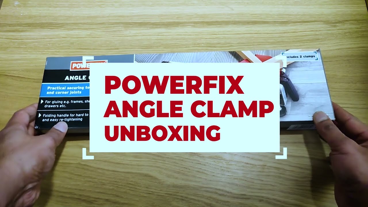 PowerFix (Lidl) Angle Clamp Unboxing | Best Tool for T-Joint & Corner Joints