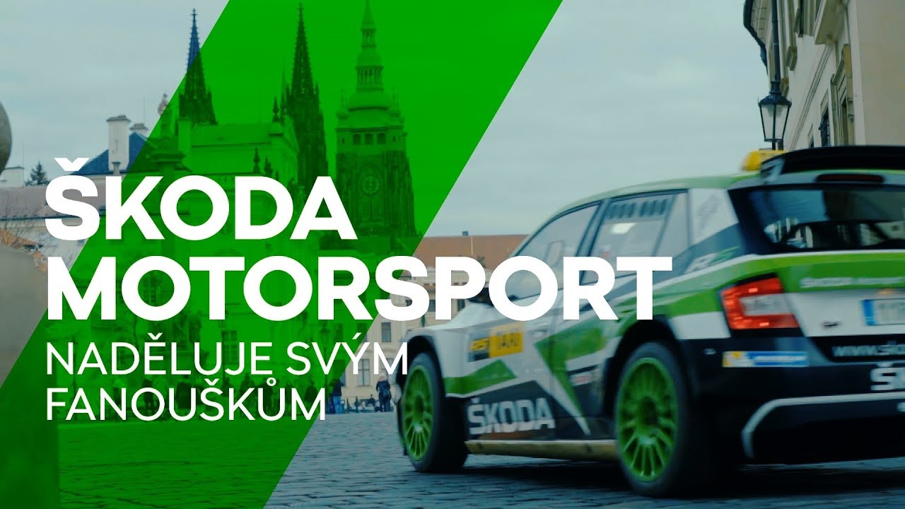 &Scaron;KODA Motorsport naděluje sv&yacute;m fanou&scaron;kům: TAXI, TAXI, R5!