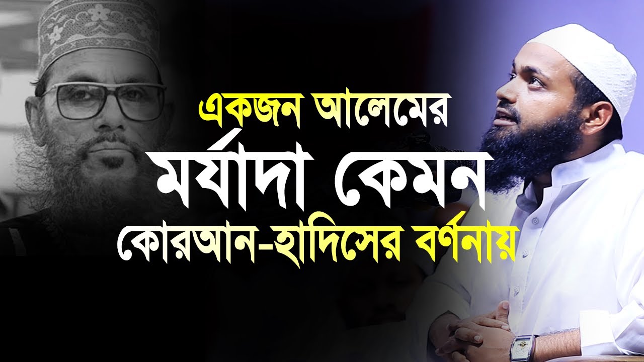 একজন আলেমের মর্যাদা কেমন কোরআন-হাদিসের বর্ণনায় mufti arif bin habib | আরিফ বিন হাবিব নতুন ওয়াজ