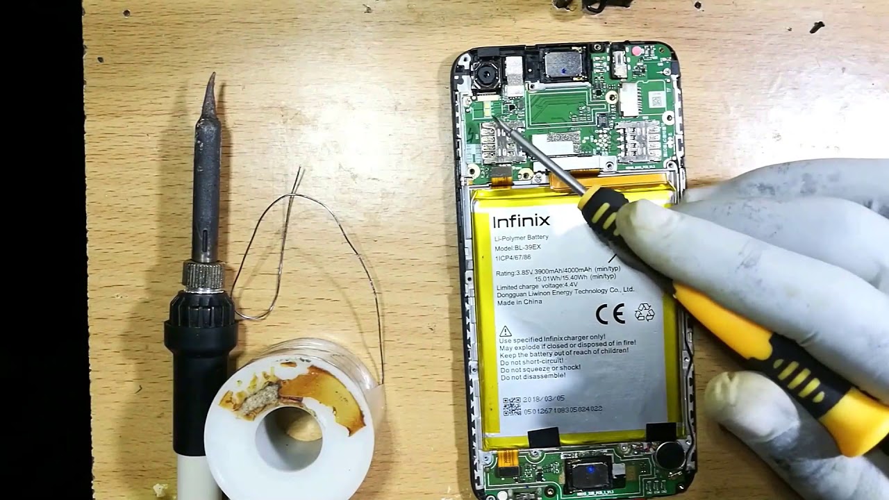 How to REPAIR PHONE NOT CHARGING - Infinix hot 5 (X559c) #Corona Covid-19 Lock-down s02