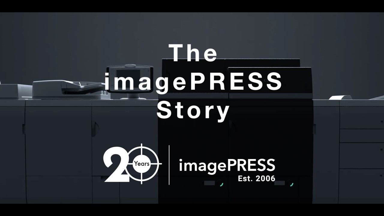 Celebrating 20 years of Canon imagePRESS