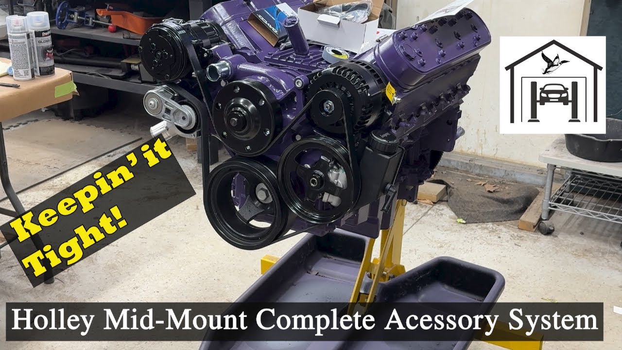 LS Swap Part 4, Installing the Holley Mid-Mount Complete accessory System