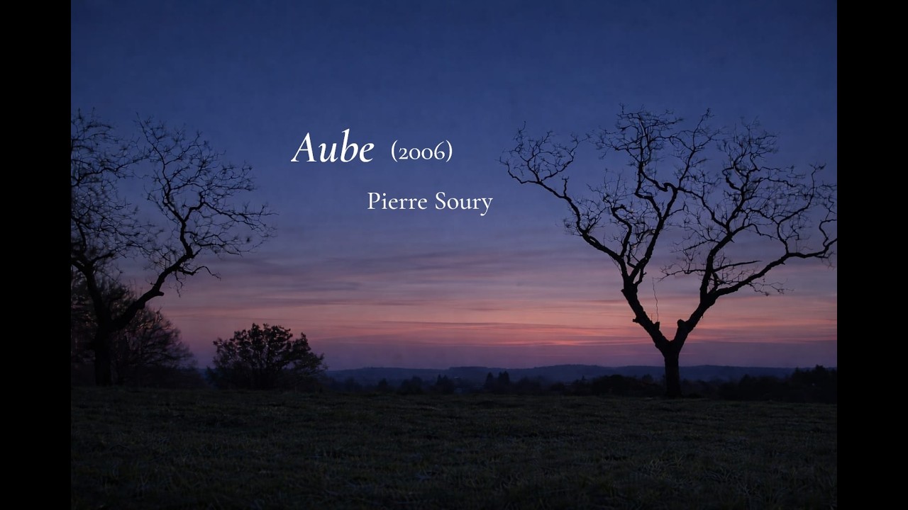 Prélude « Aube » (2006) – œuvre pour orchestre d’harmonie | Pierre Soury
