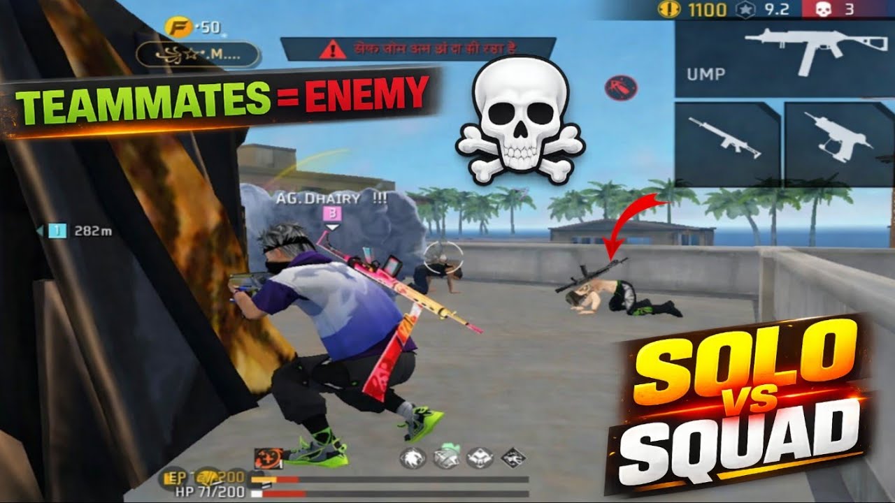 Bakchod Teammates Gave FSA 😈 | Master BR Rank Lobby Solo Carry 🔥