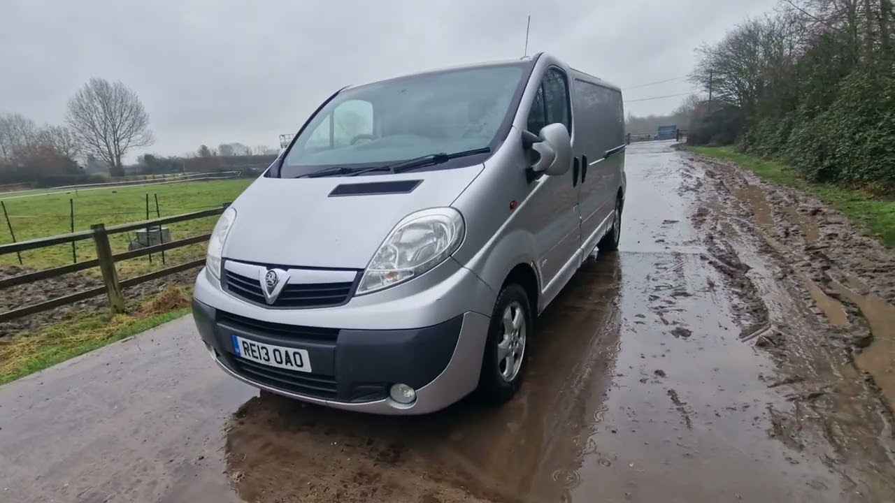 2013 Vauxhall Vivaro 2900 SPORTIVE CDTI LWB Silver | Drives Perfect | 132k Miles