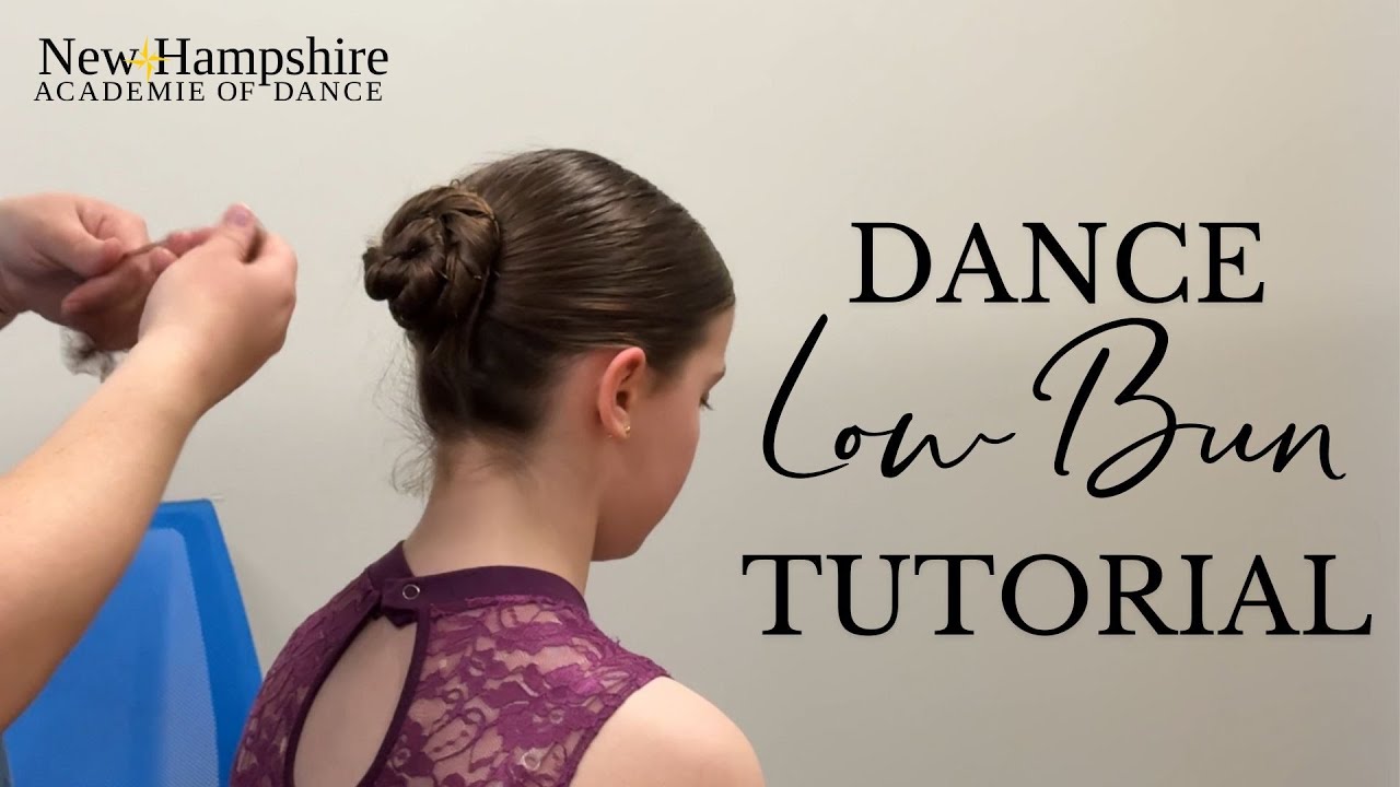 Dance Low Bun Tutorial