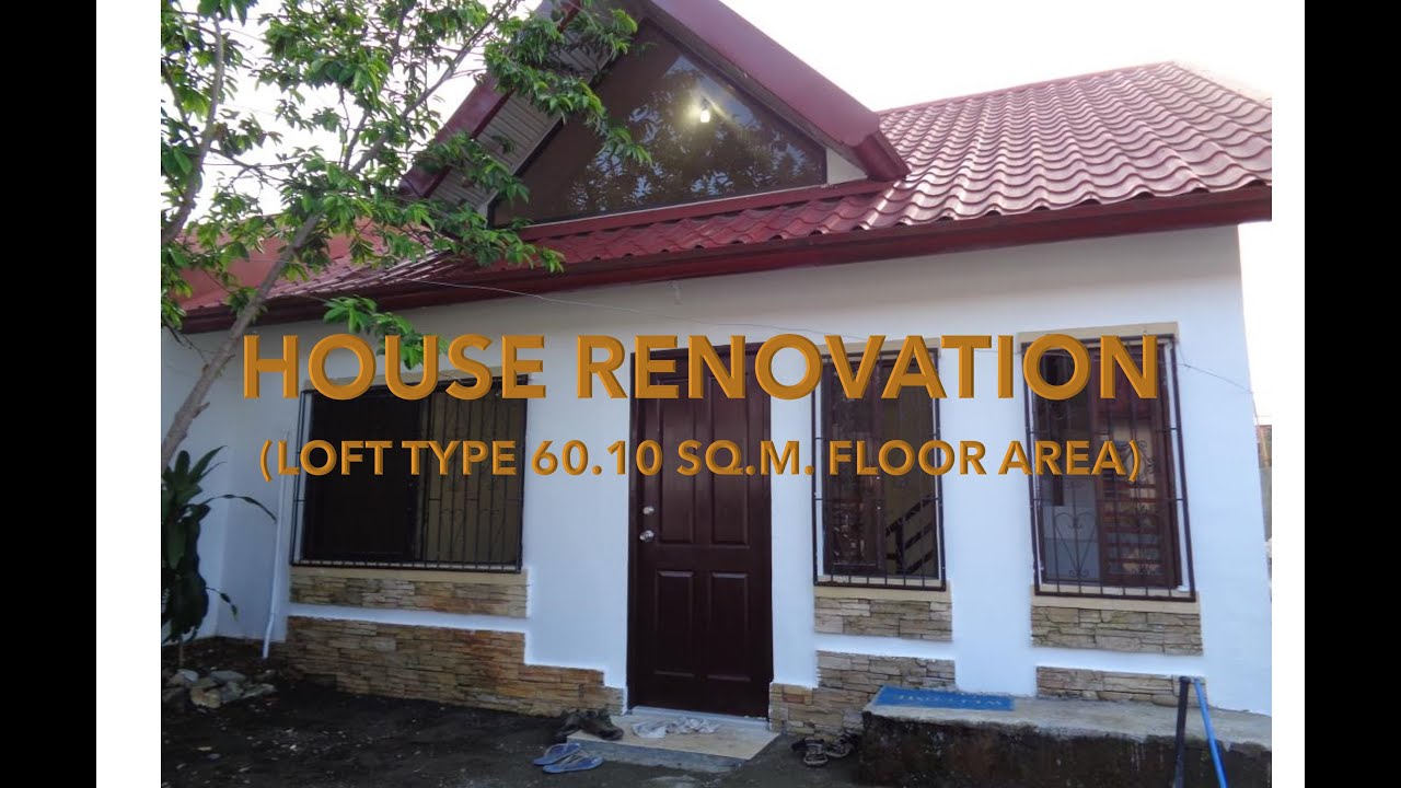 HOUSE RENOVATION | LOFT TYPE DESIGN | 60.10 SQ.M. FLOOR AREA