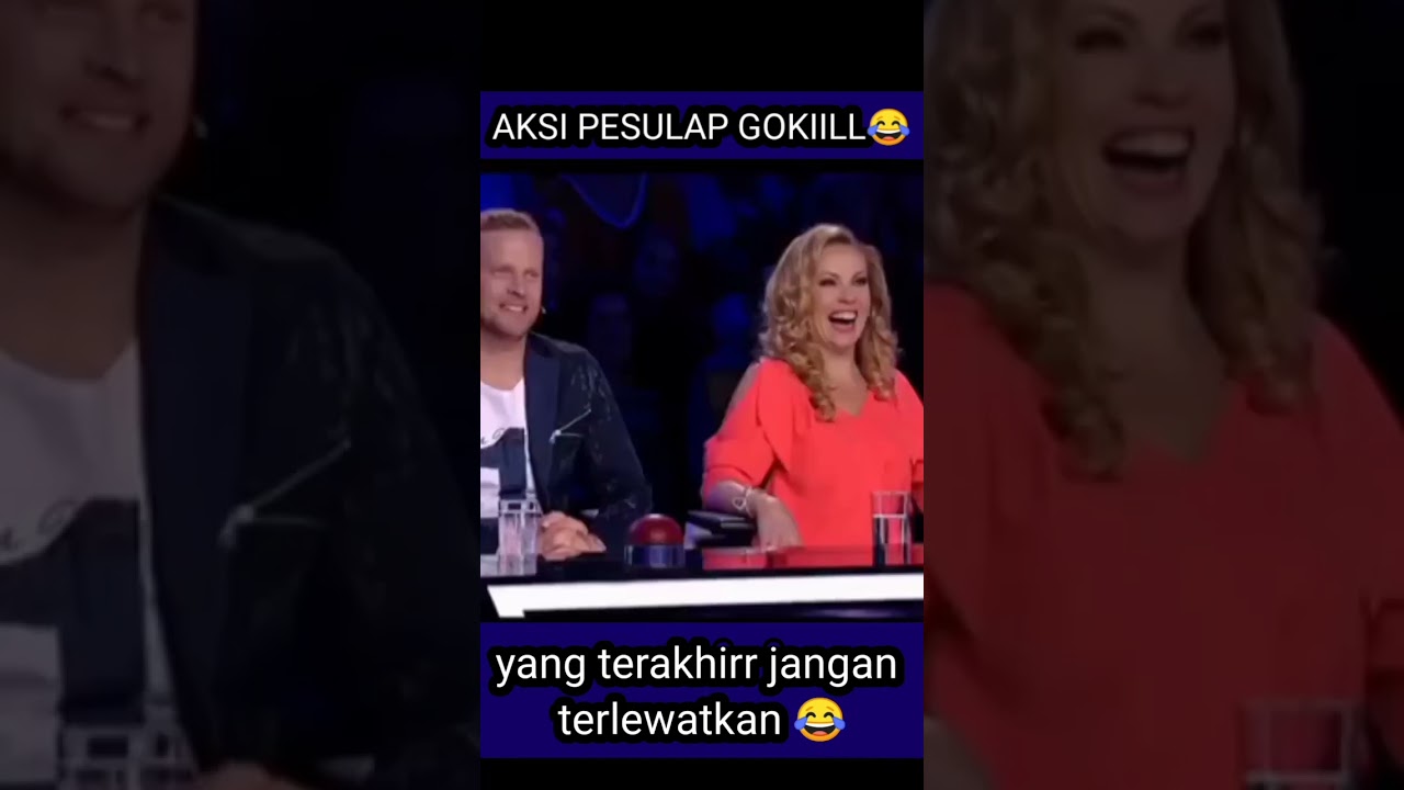 pesulap lucu bikin juri tertawa #viral #shorts #lucu
