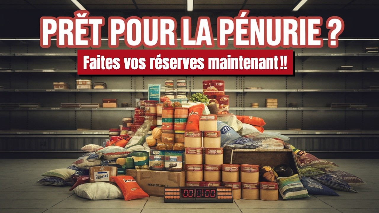Comment Préparer un Stock Alimentaire pour Survivre 6 Mois en Toute Autonomie