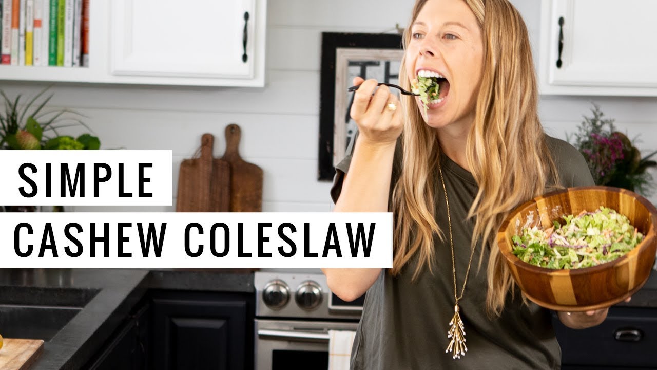 Simple Vegan Coleslaw