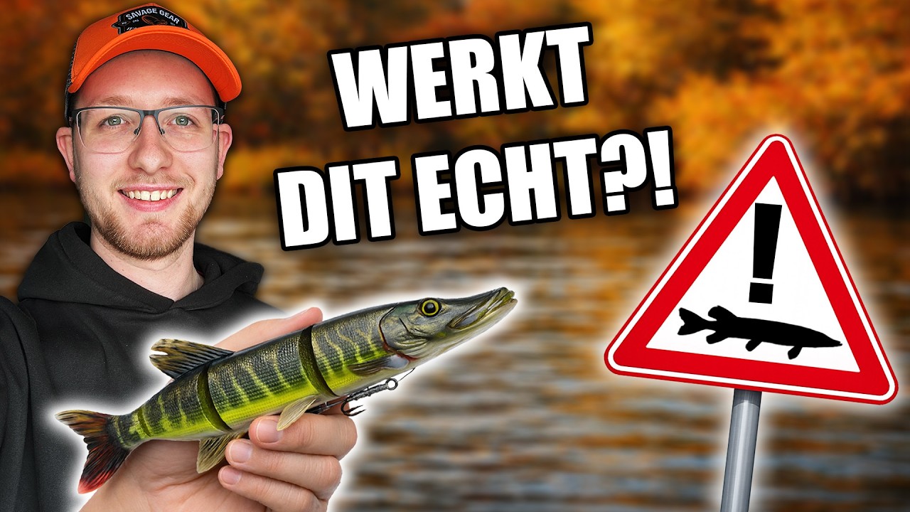 IK PROBEERDE SNOEK TE VANGEN MET EEN NEP-SNOEK… (Dit Gebeurde!) 😱🐊