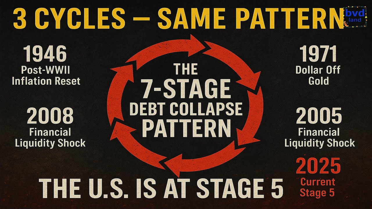 The 7-Stage Debt Erasure Pattern: Why the Dollar Is Now at Stage 5
