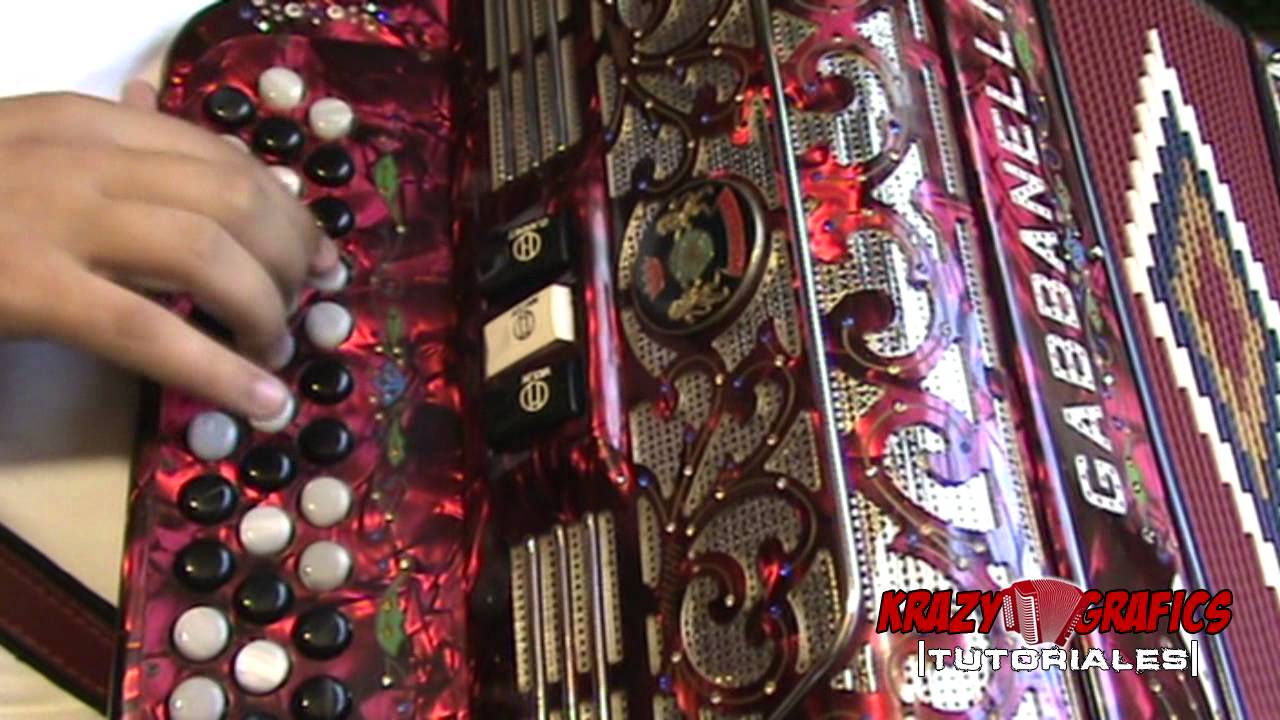 La muerte del comandante - Los Alegres del Barranco (instruccional de acordeon)