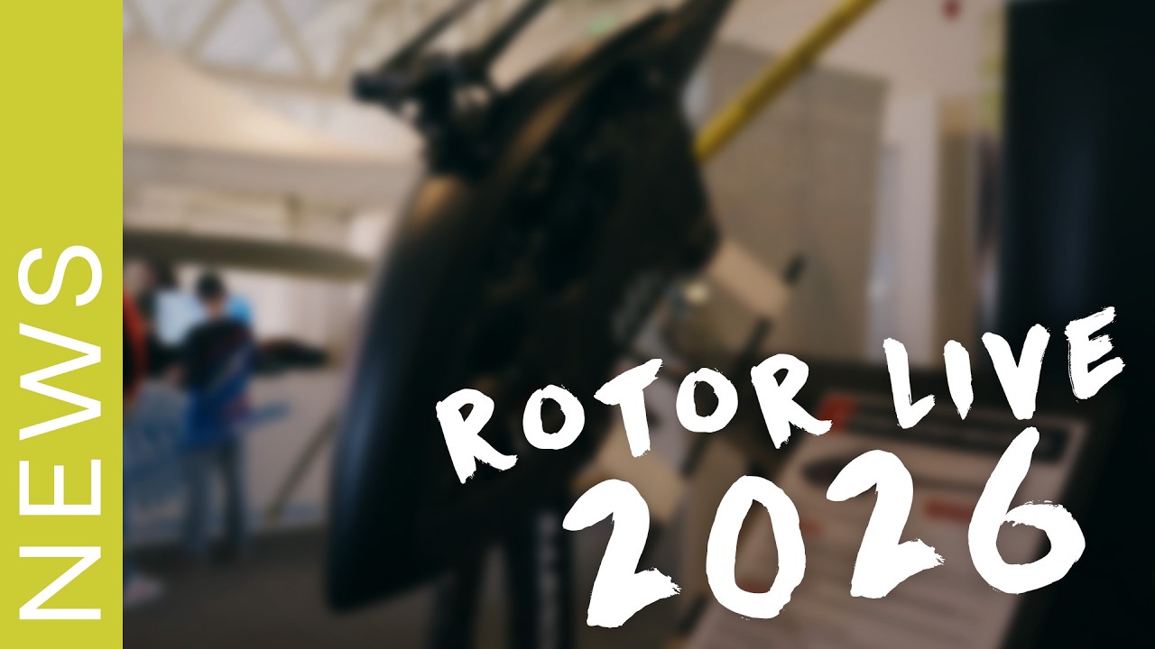 New rc helis @ ROTOR Live 2026