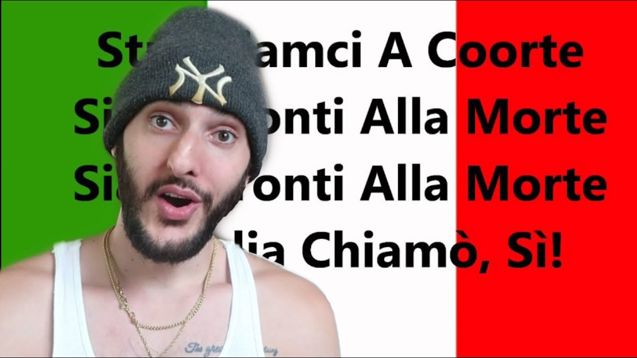 American Reacts to National Anthem of Italy