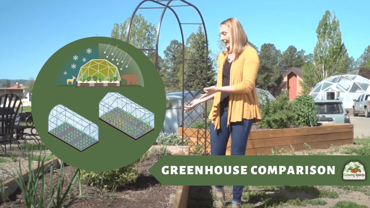 Greenhouse Comparison - Which is Better? Hoop House, Traditional, Walipini, or Growing Dome