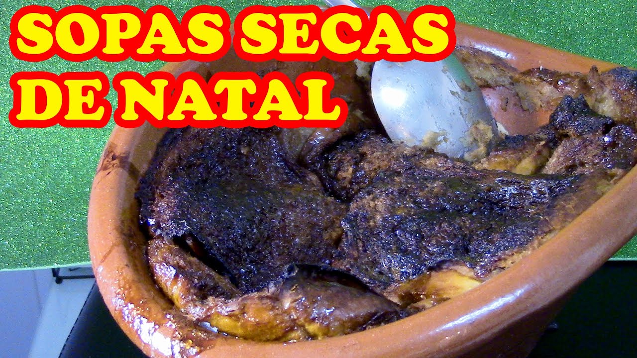 Sopas Secas de Natal à Antiga! Sobremesa típica de Natal Portuguesa!