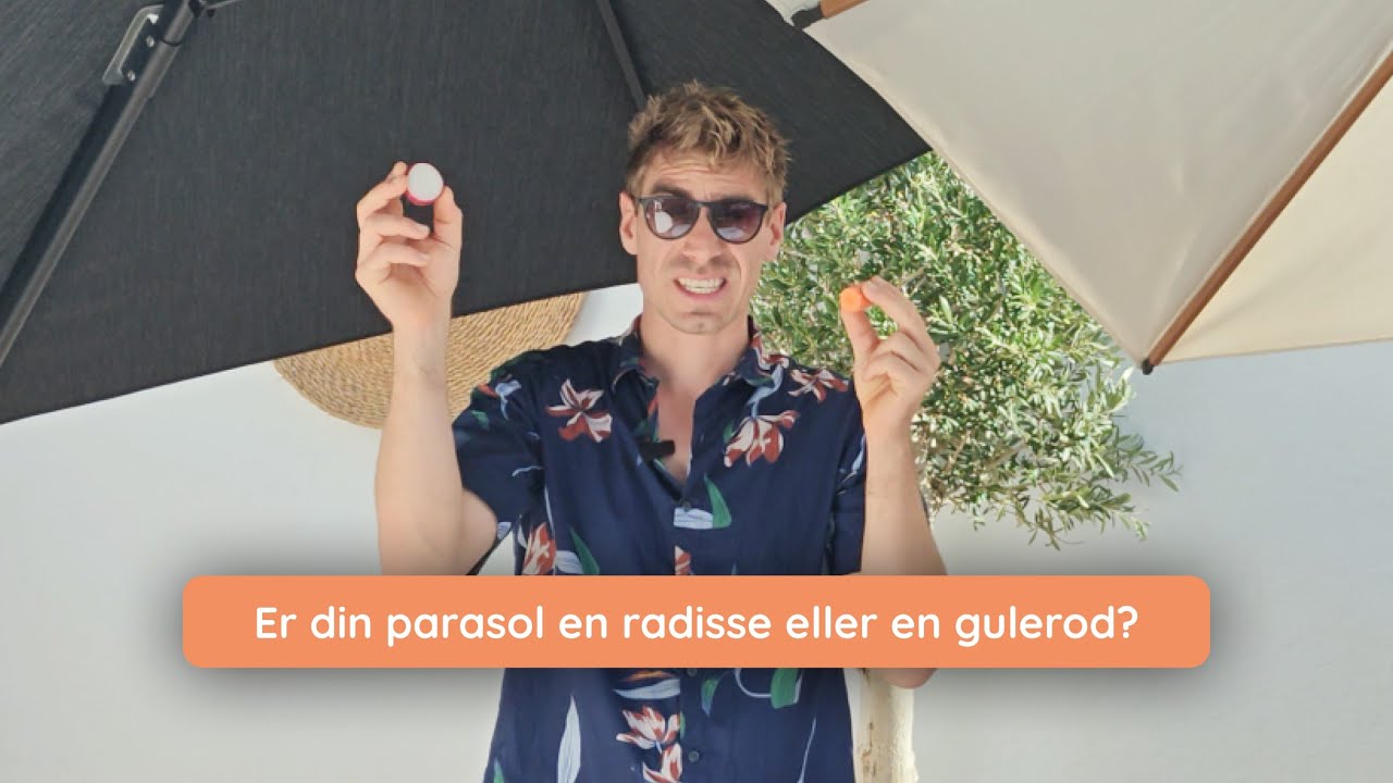 🔎 Sådan vælger du den BEDSTE parasol 🌞 – Lær hvordan du vælger det bedste stof til din parasol