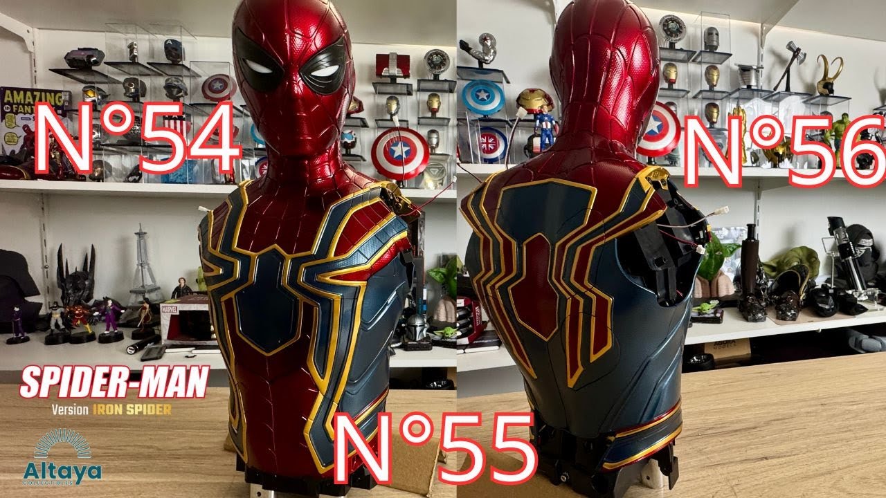 On construit l’Iron Spider de Avengers: Infinity War ! 🕷️🔥 (N°54-55-56)