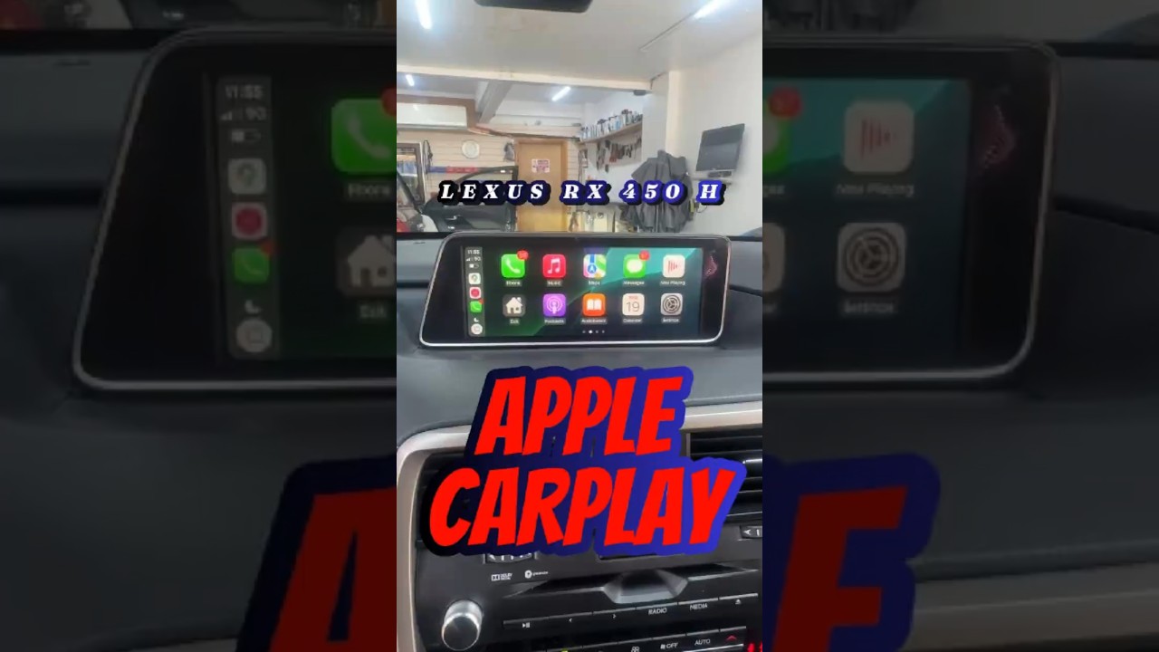Lexus RX 450h 2017 Upgrade Wireless Apple CarPlay & Android Auto OEM Camera & System #lexusrx