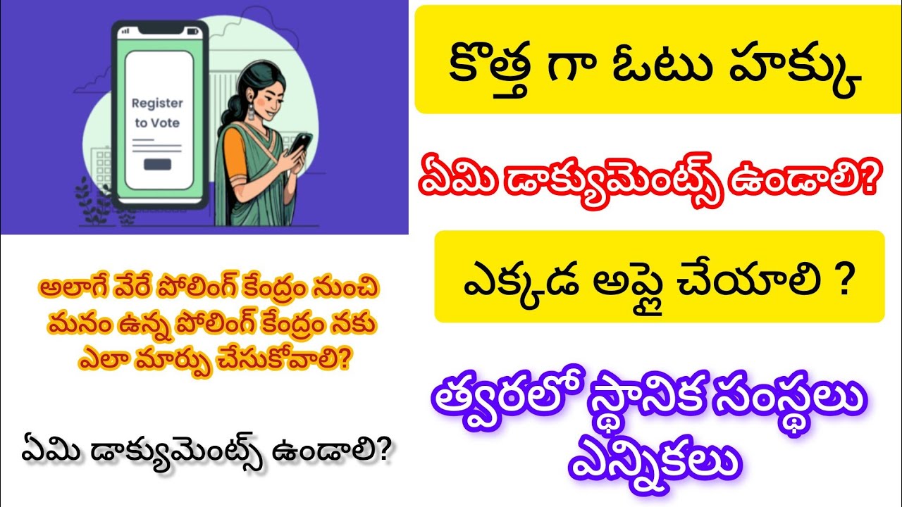 HOW TO APPLY NEW VOTER ID FORM 6 & FORM 8 SHIFTING OF RESIDENCE| CHIRU 365|LATEST 2026 | 