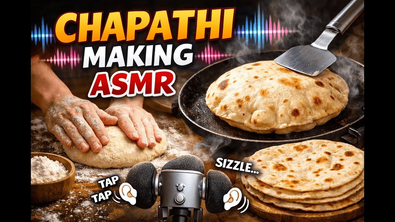 No-One Told Me Chapathi Could Be THIS SOFT! ASMR Cooking 🤤