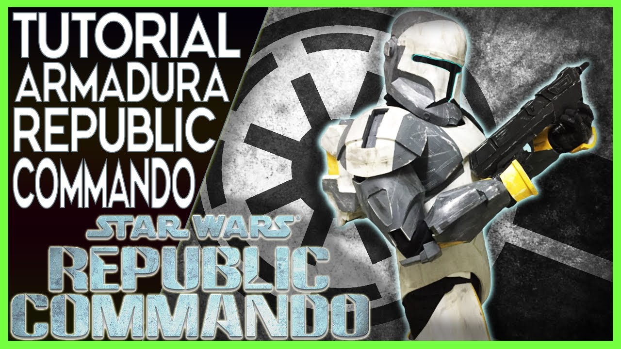 Como Hacer ARMADURA de REPUBLIC COMMANDO con GOMA EVA - Star Wars Cosplay