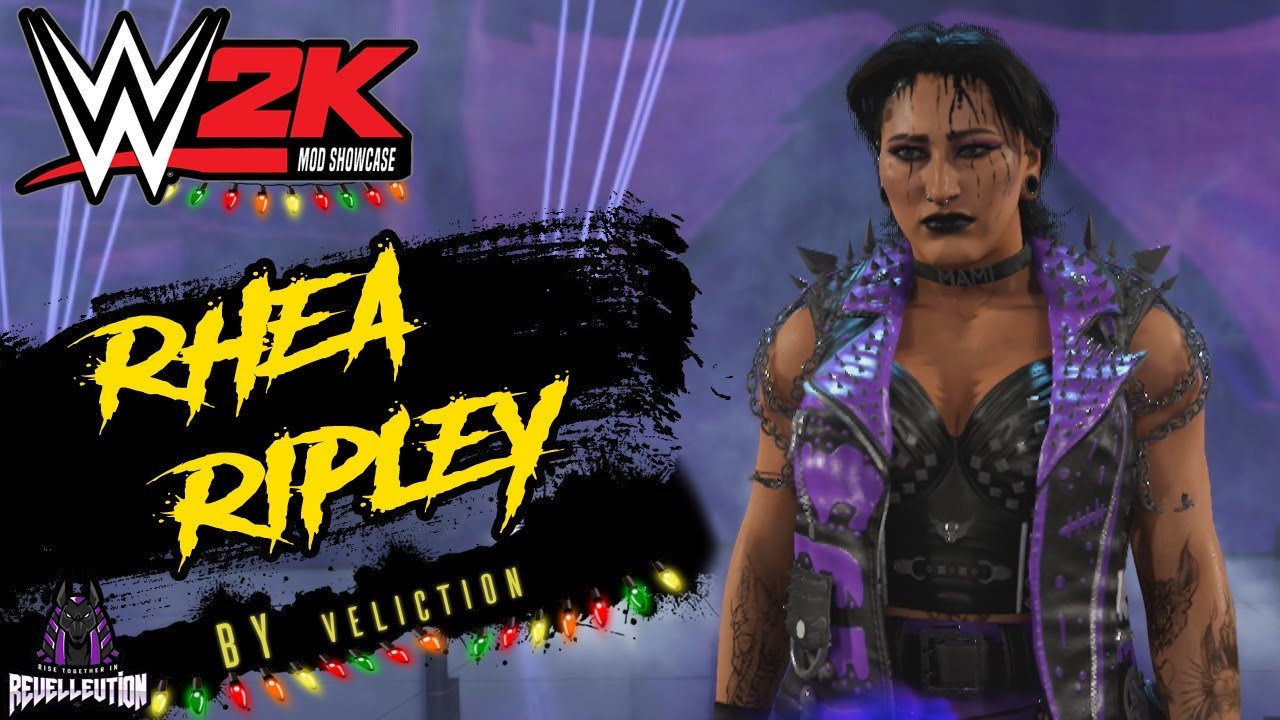WWE 2K ModMas 2023: Rhea Ripley Mod 