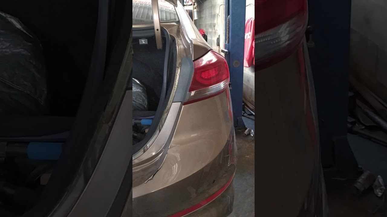 Hướng dẫn cách tháo đèn sau Huyndai Elantra 2017 2018