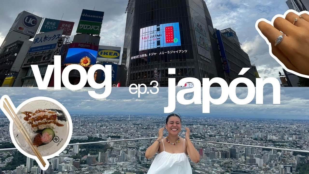 japón vlog (ep.3) | sushi, anillo japonés y shibuyaa